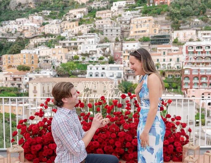 Marc Proposal in Positano Amalfi Coast